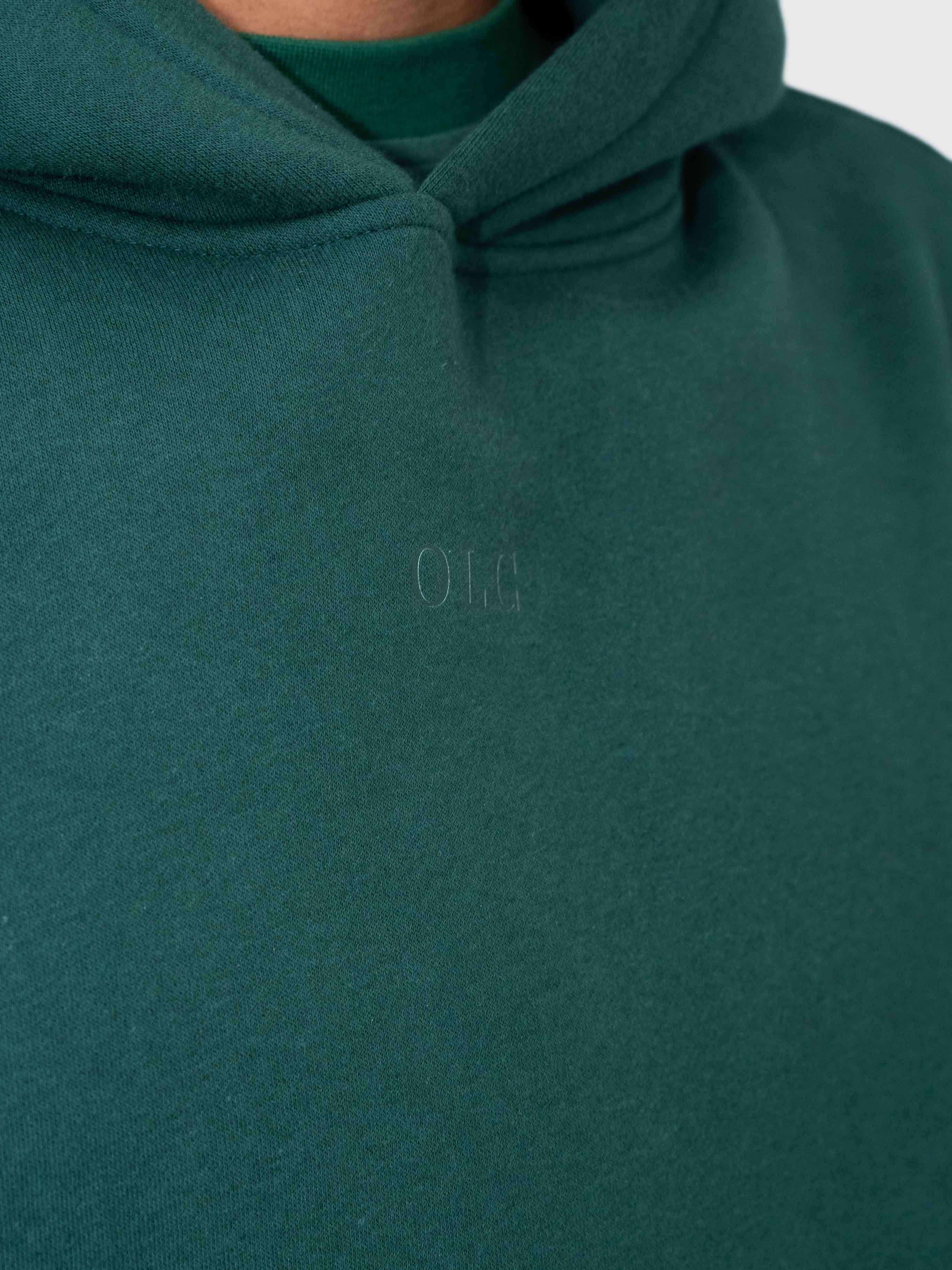 Confidence Hoodie – Forrest Green/Cream Yellow