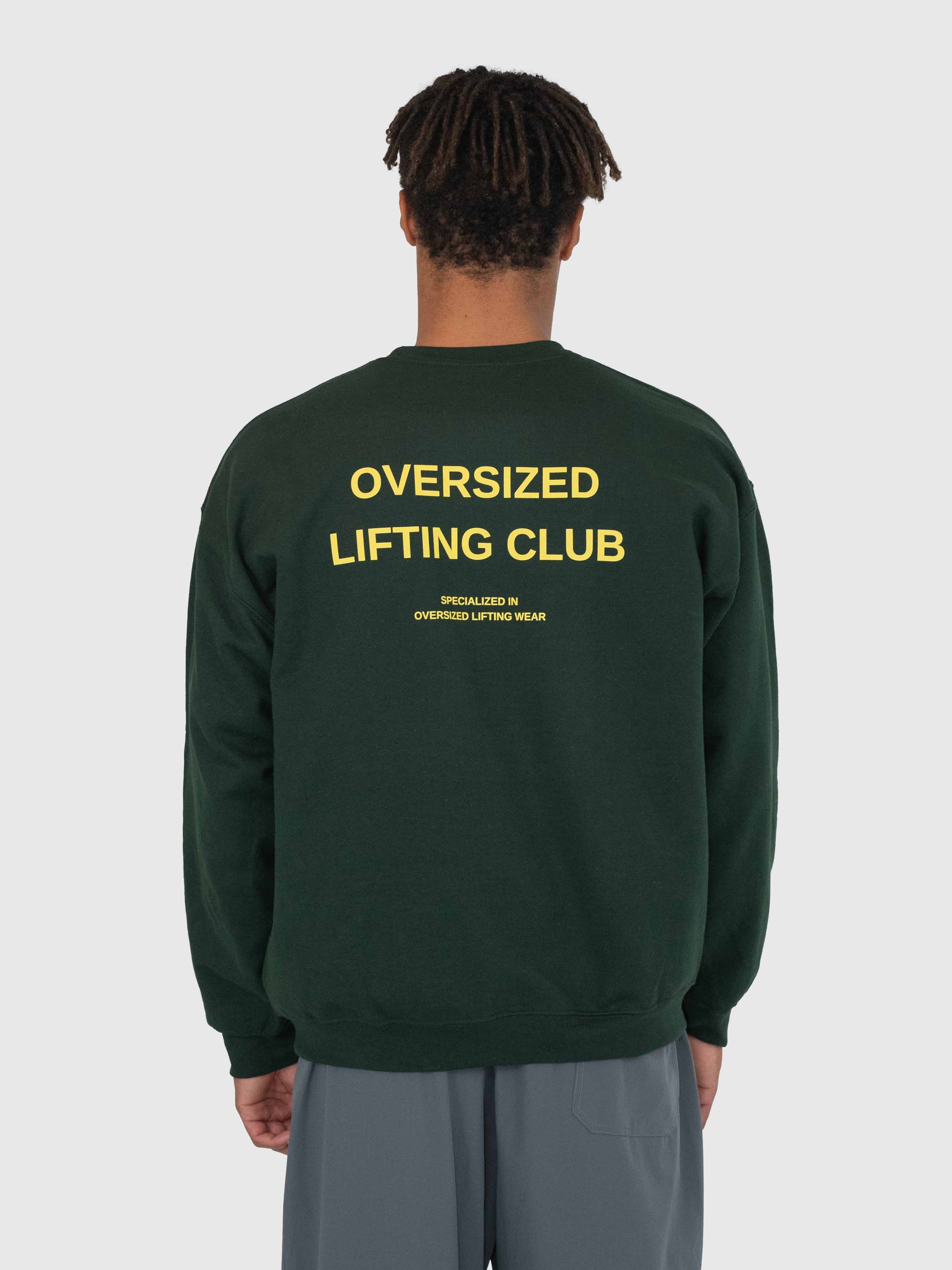 Confidence Sweatshirt – Forrest Green/Cream Yellow