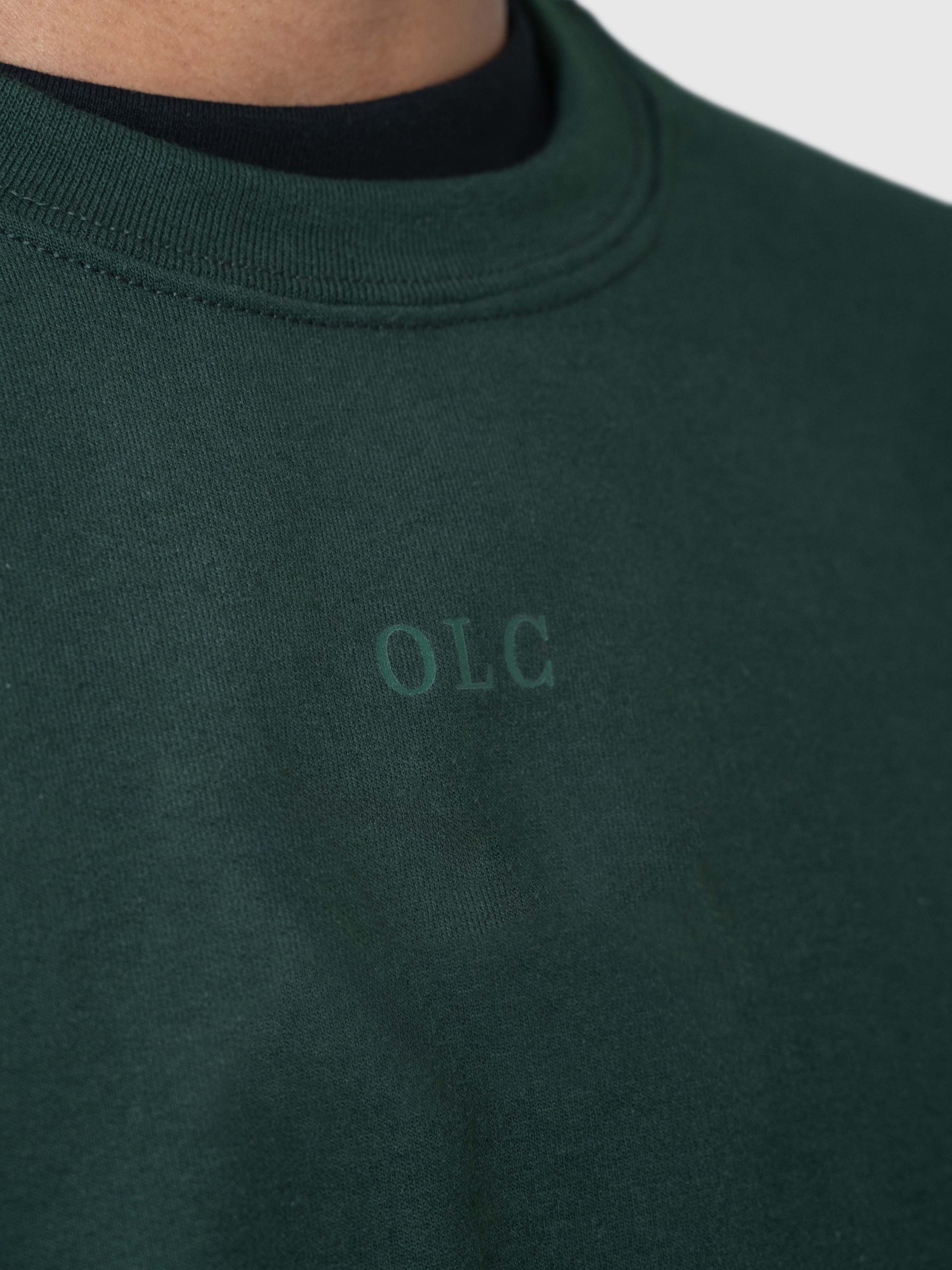 Confidence Sweatshirt – Forrest Green/Cream Yellow