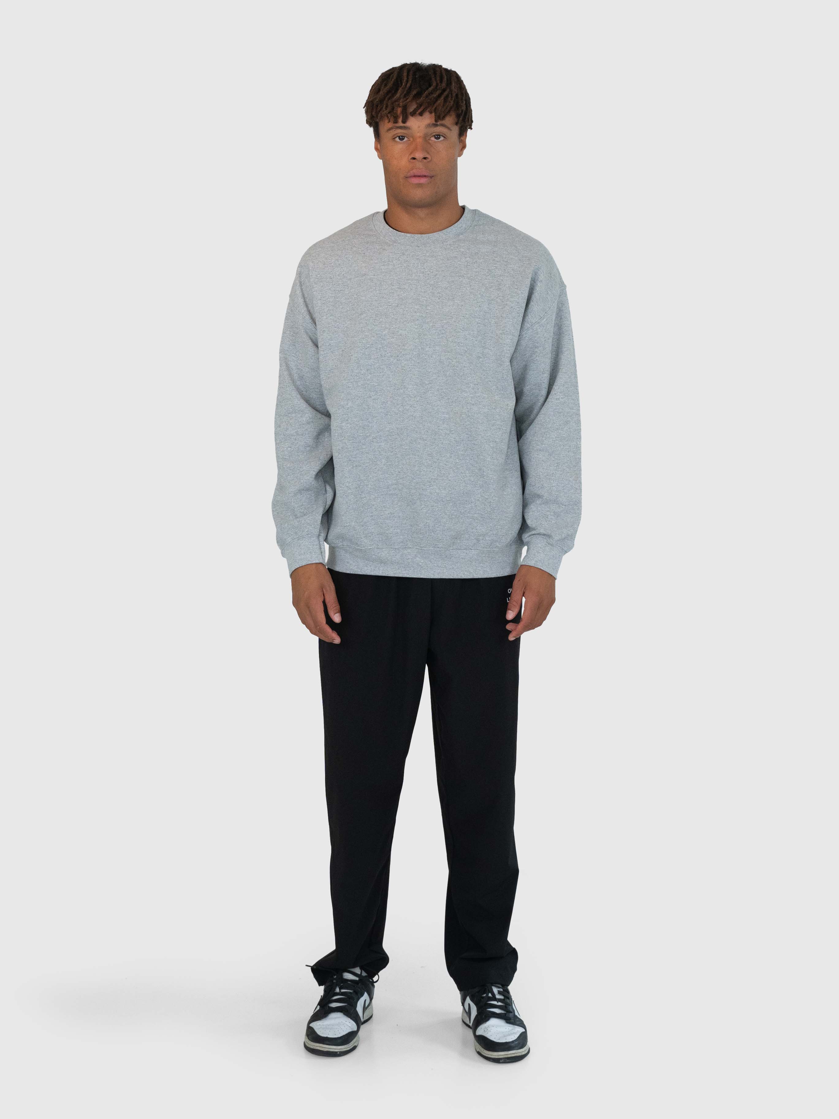 Confidence Sweatshirt – Grey/Forrest Green