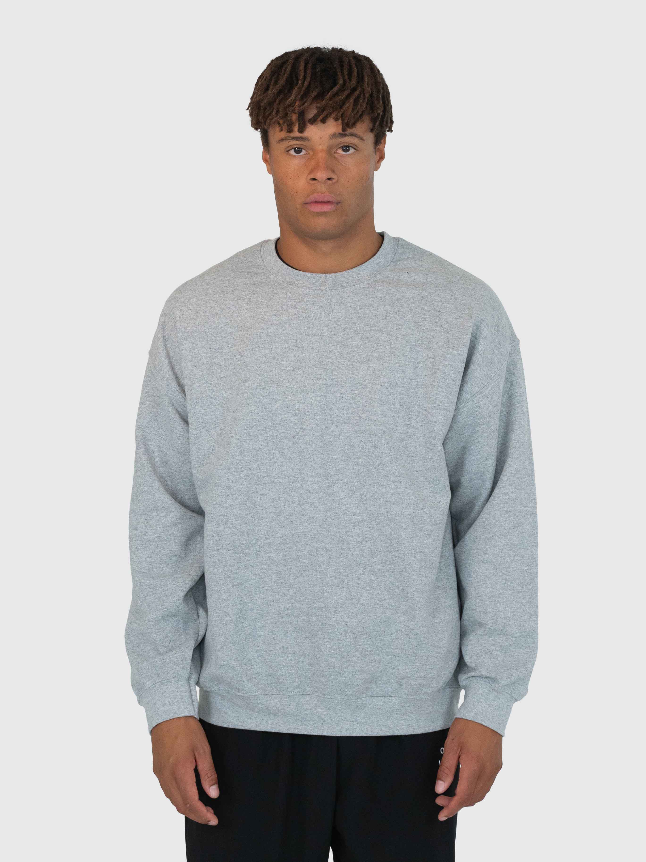 Confidence Sweatshirt – Grey/Forrest Green