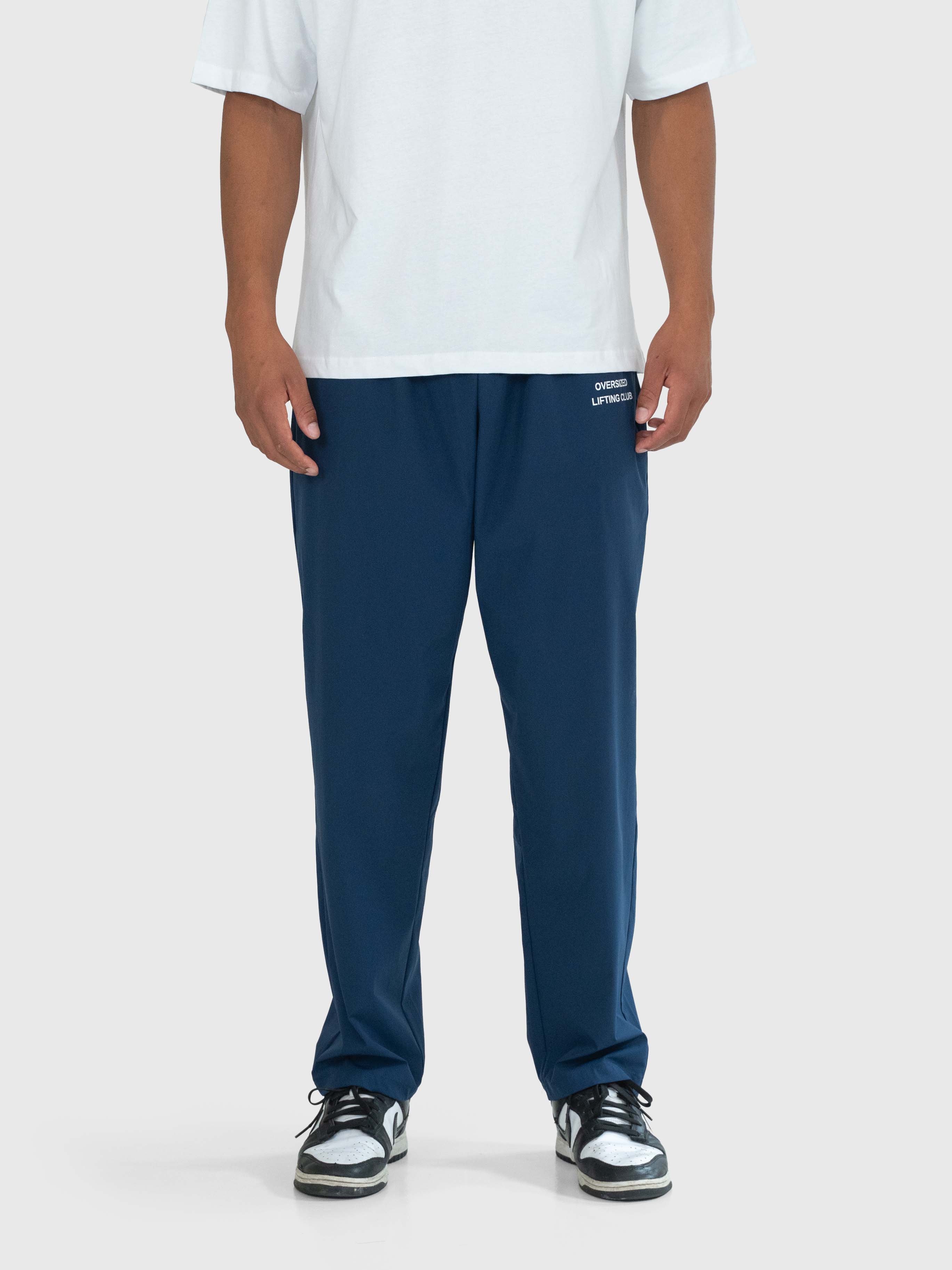 Confidence Tech Pants - Navy Blue/White