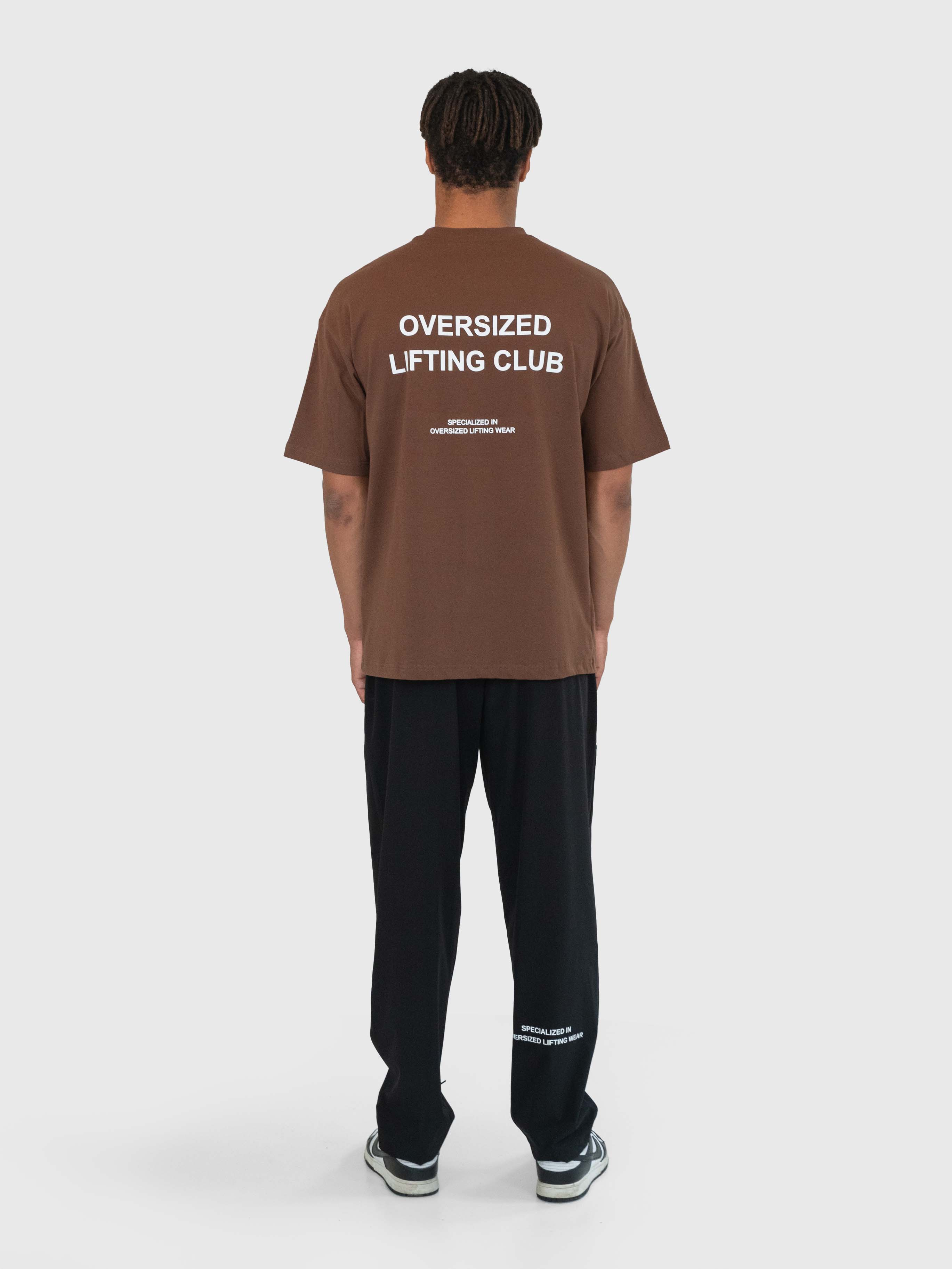 Heavyweight Confidence Box Tee - Brown/White