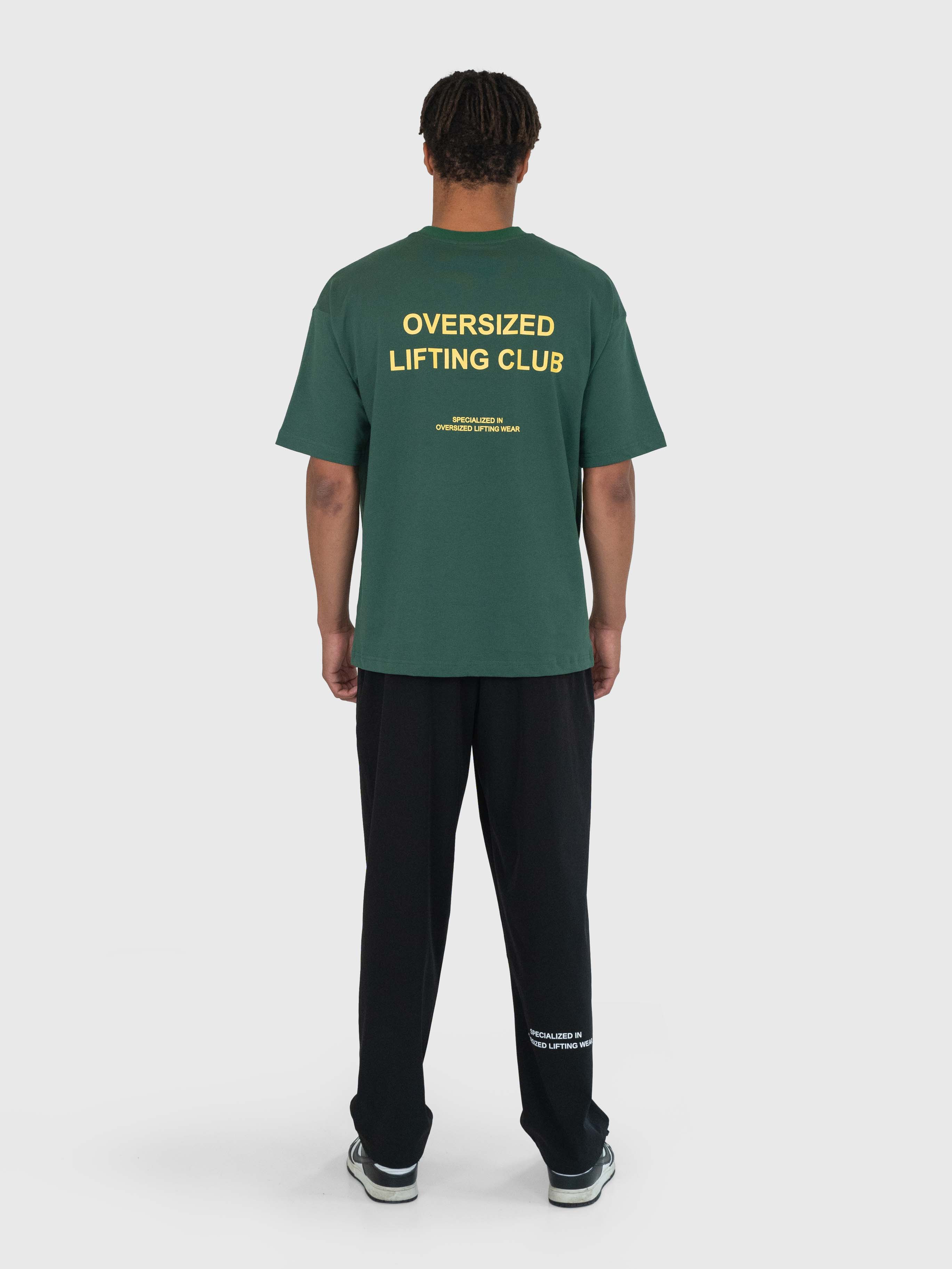 Heavyweight Confidence Tee - Forrest Green/Cream Yellow