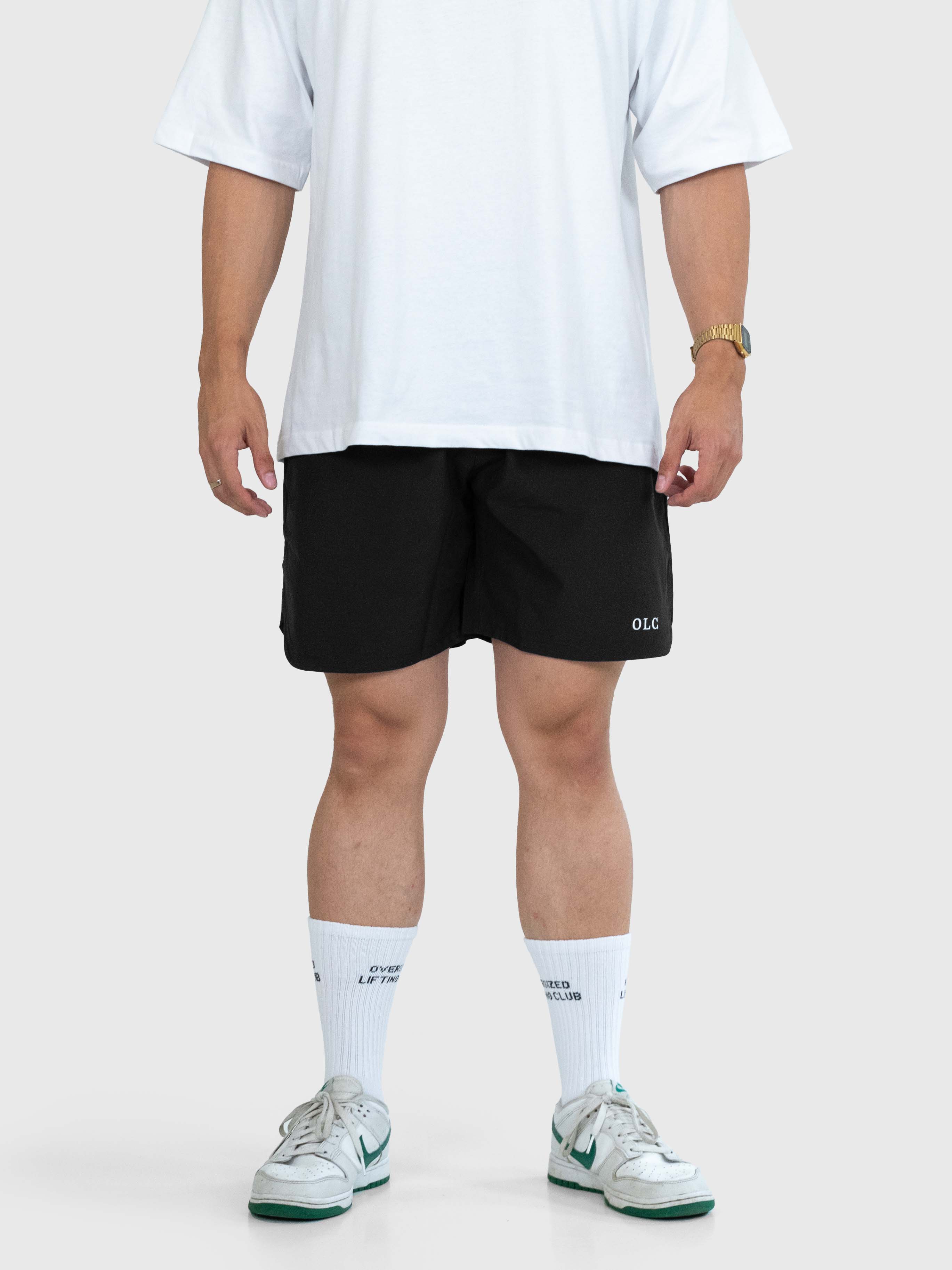 Essential Tech Shorts - Black/White