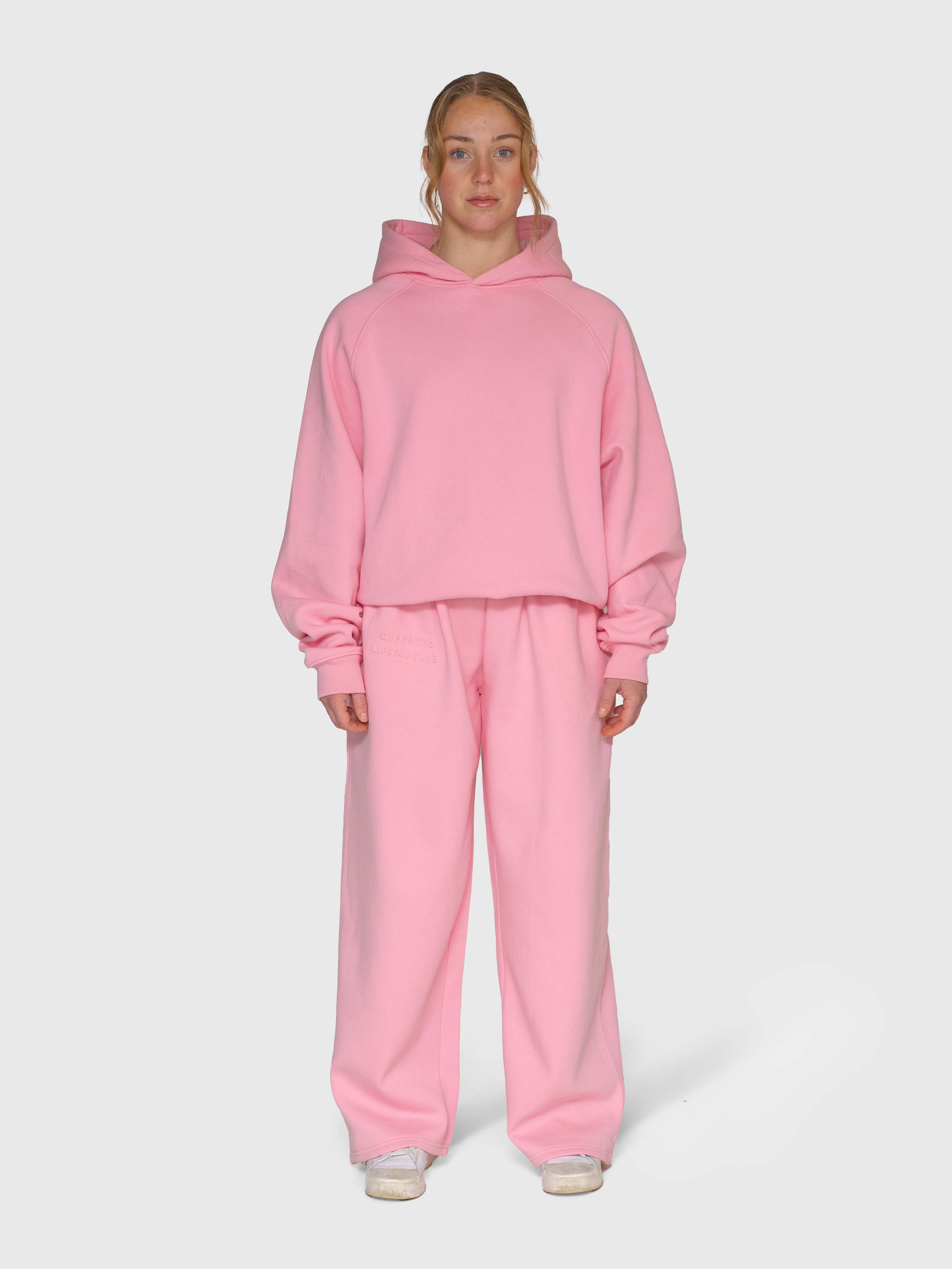 Cloud Baggy Sweatpants - Pink
