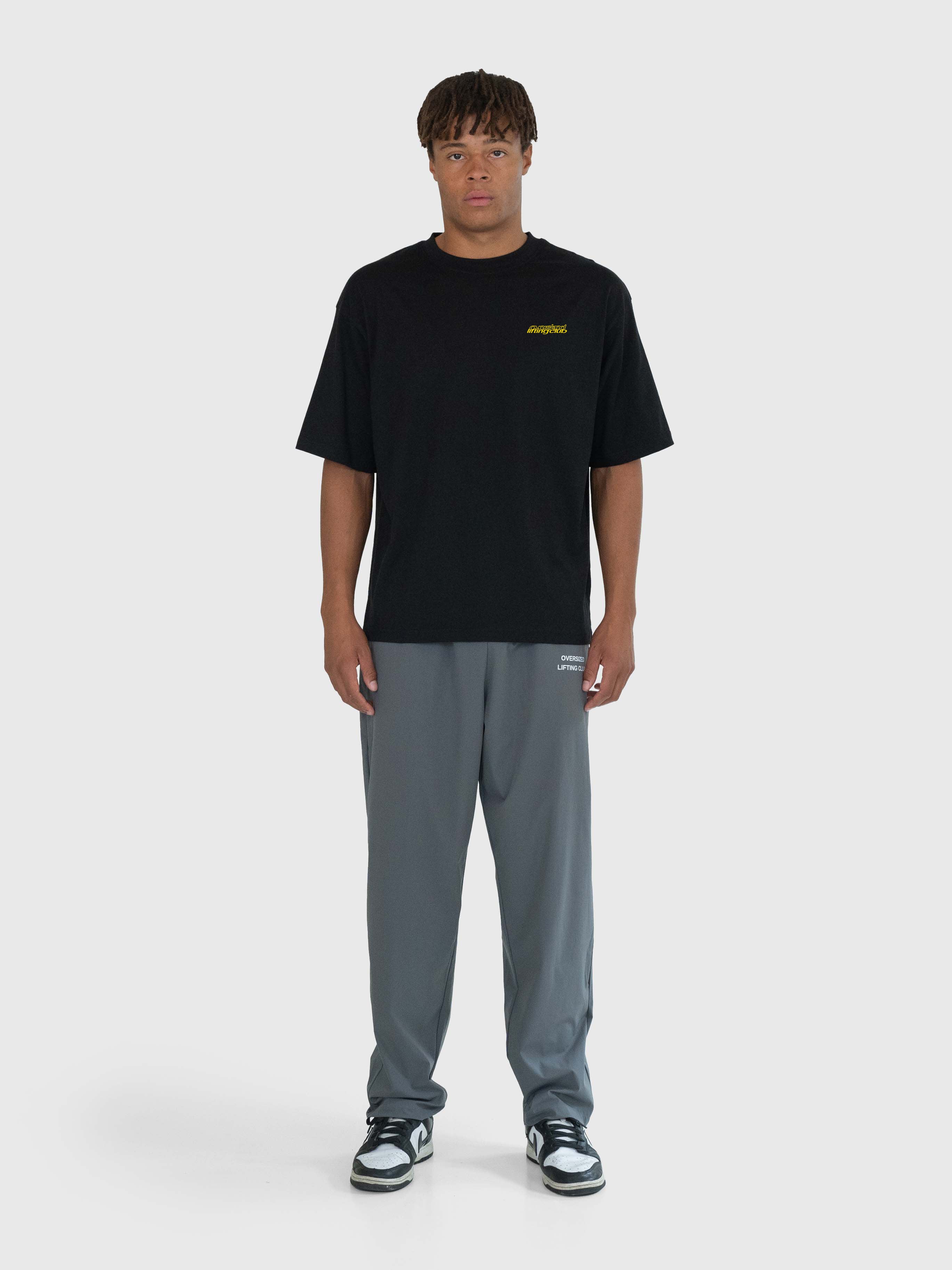 Commitment Box Tee - Black/Saffron Yellow