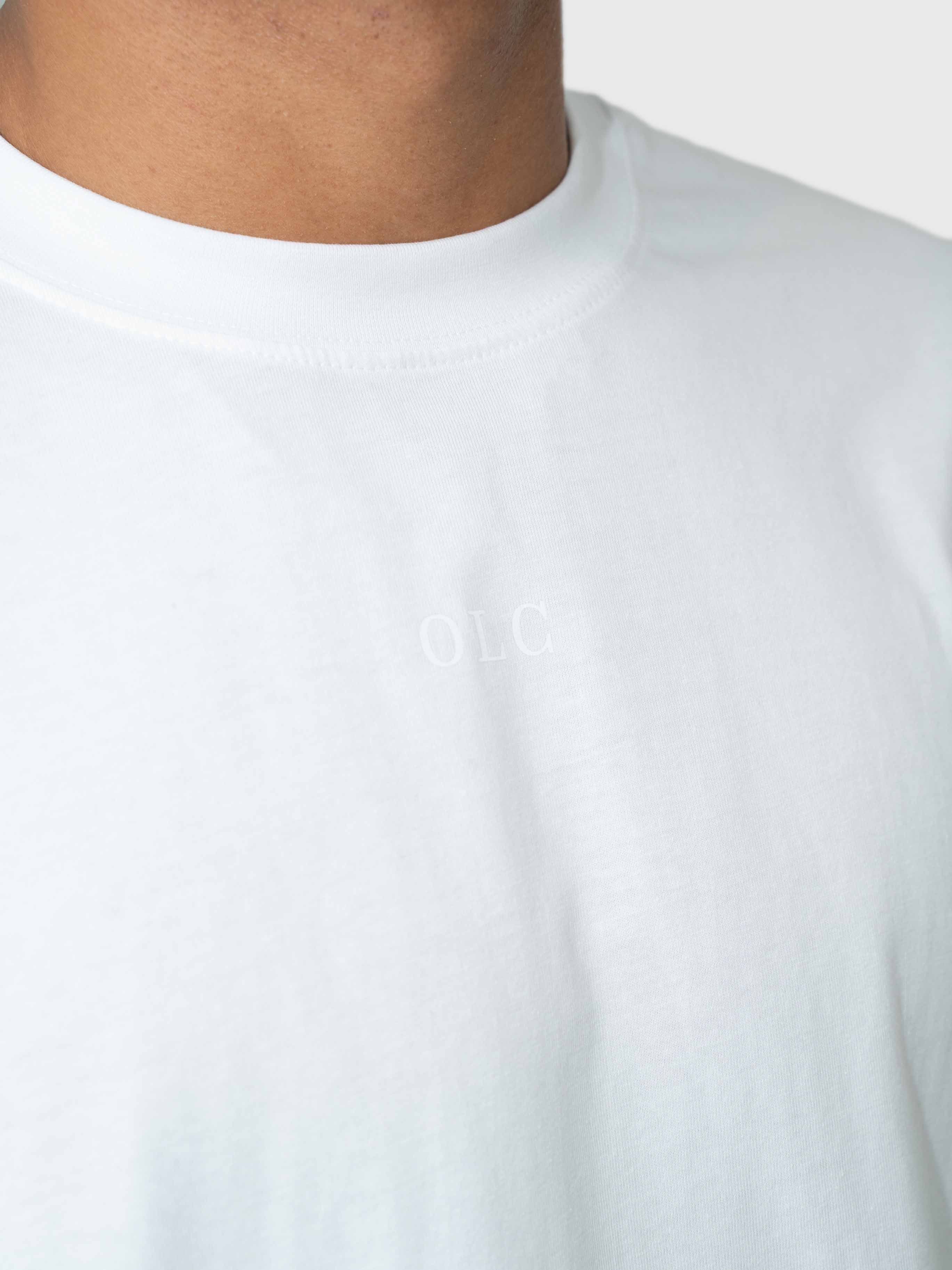 Confidence Box Tee - White/Black