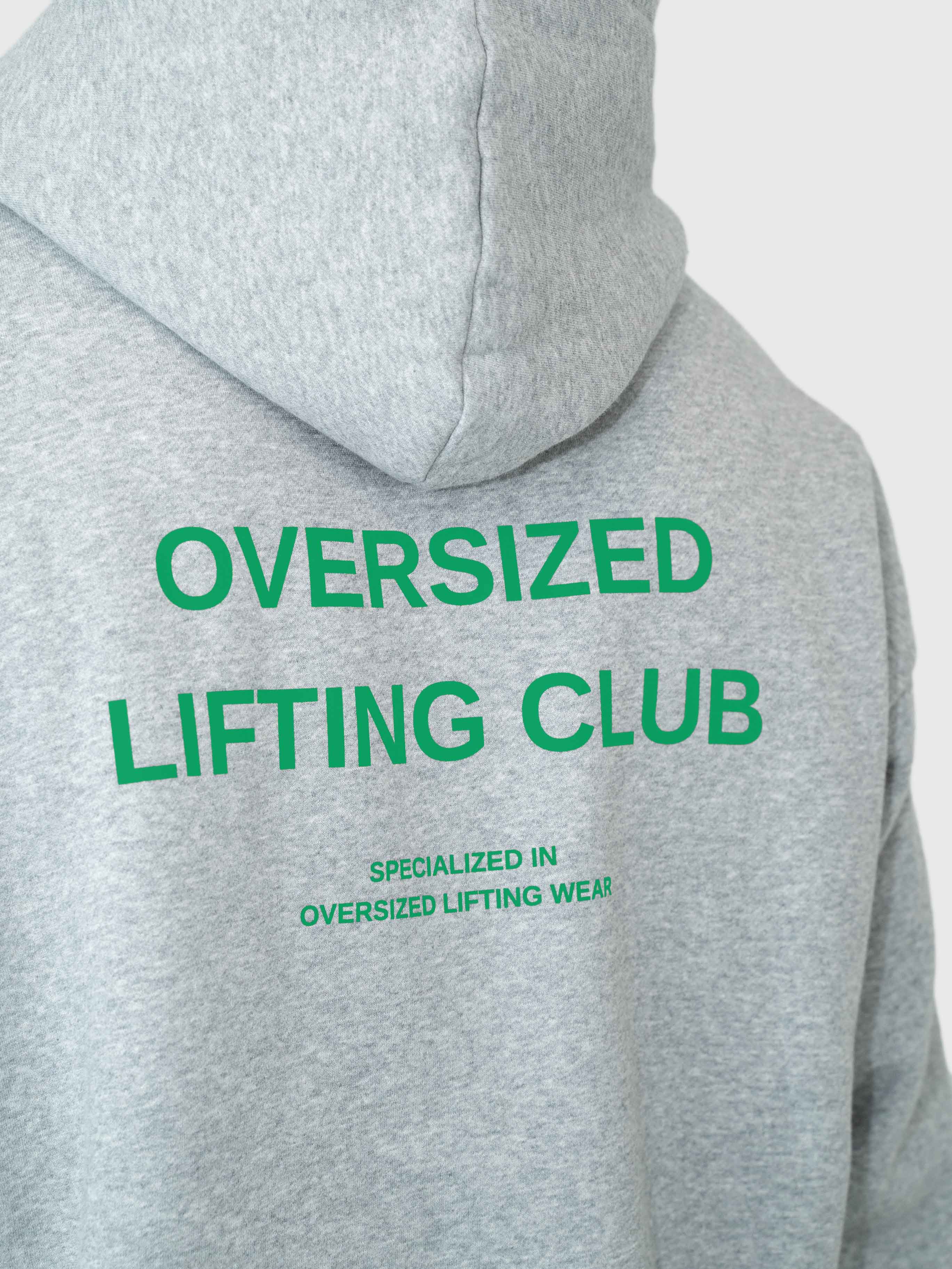 Confidence Hoodie - Grey/Green