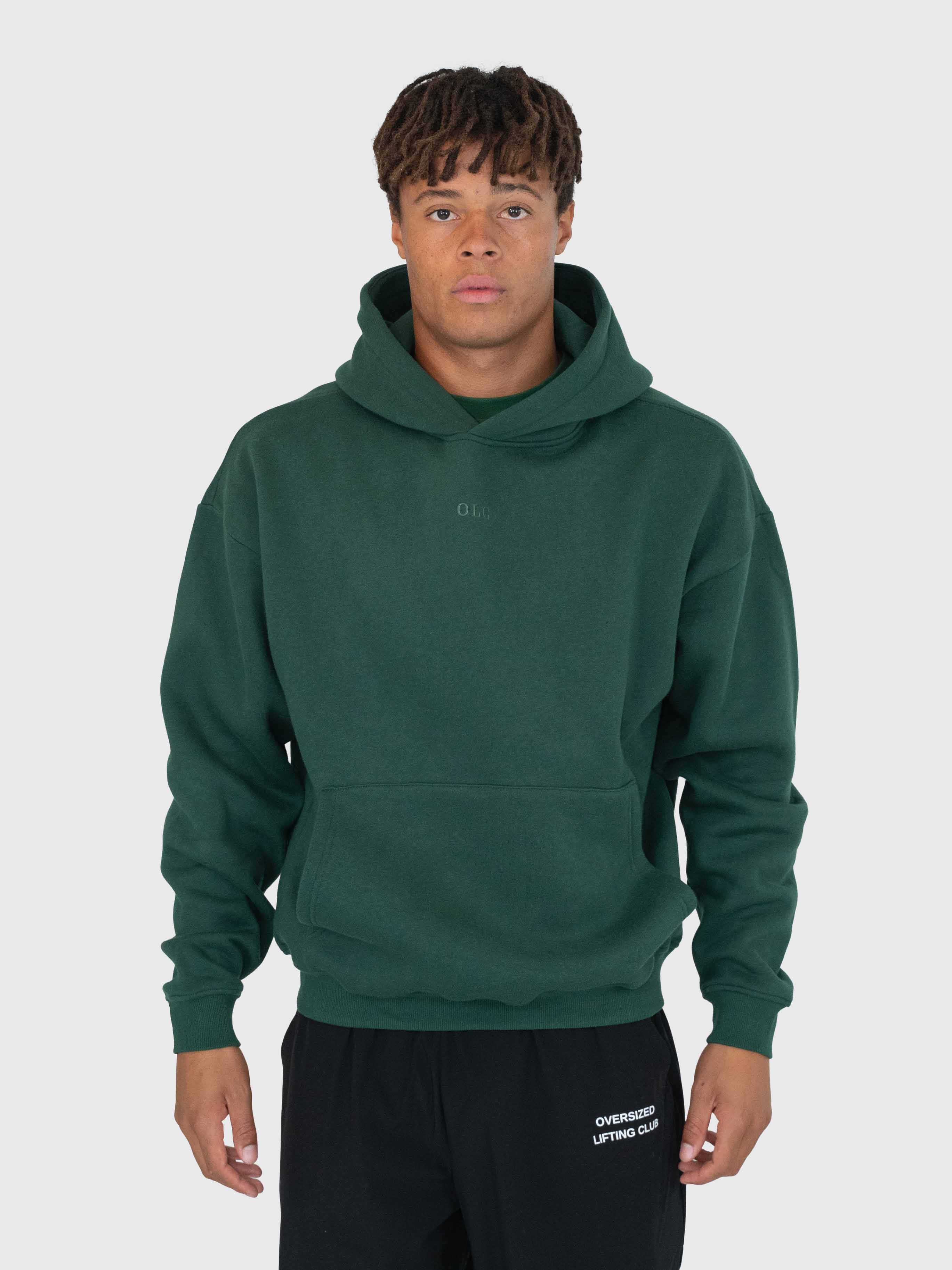 Confidence Hoodie – Forrest Green/Cream Yellow