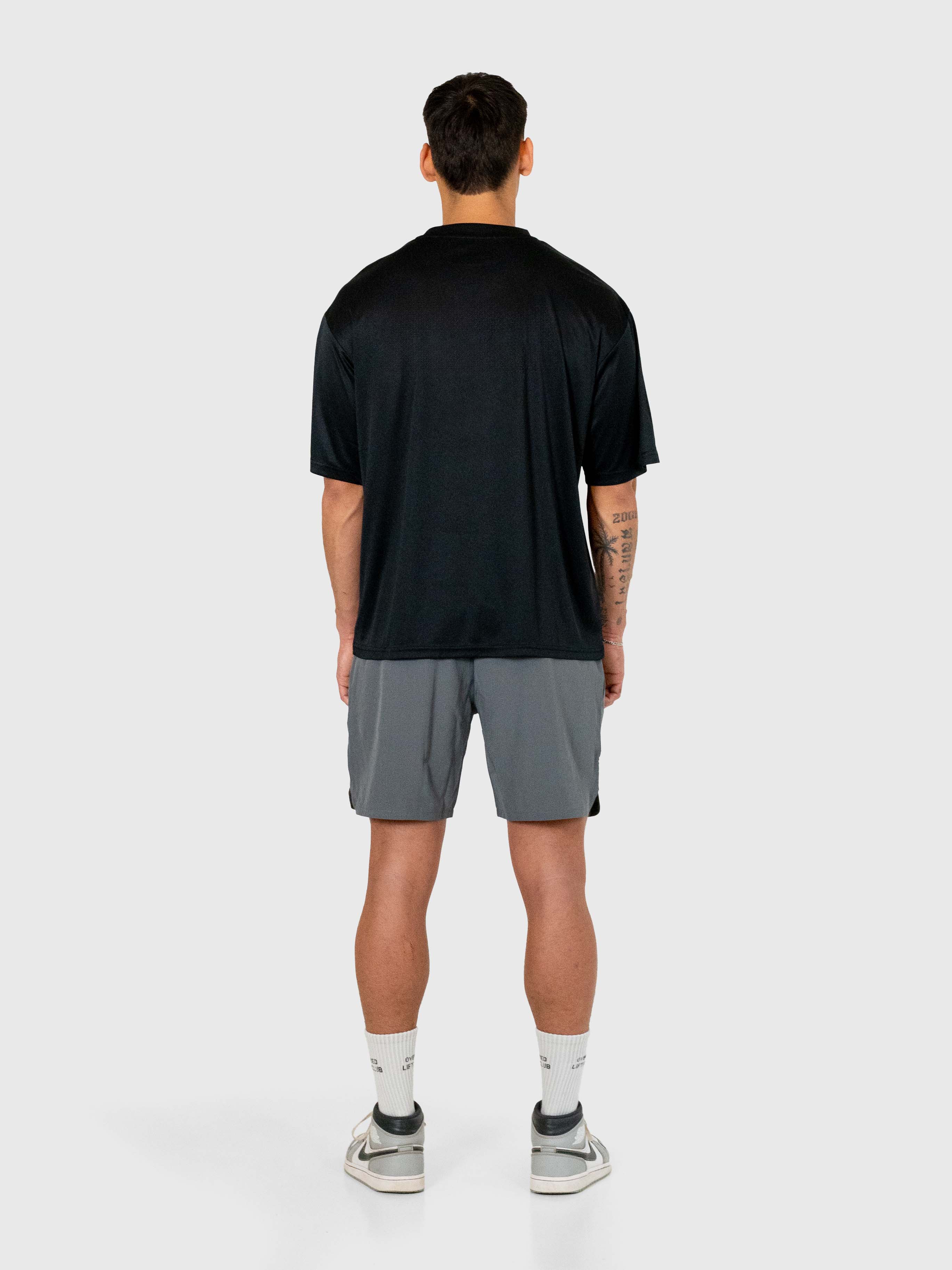 Stamina Essential Box Tee - Black/White