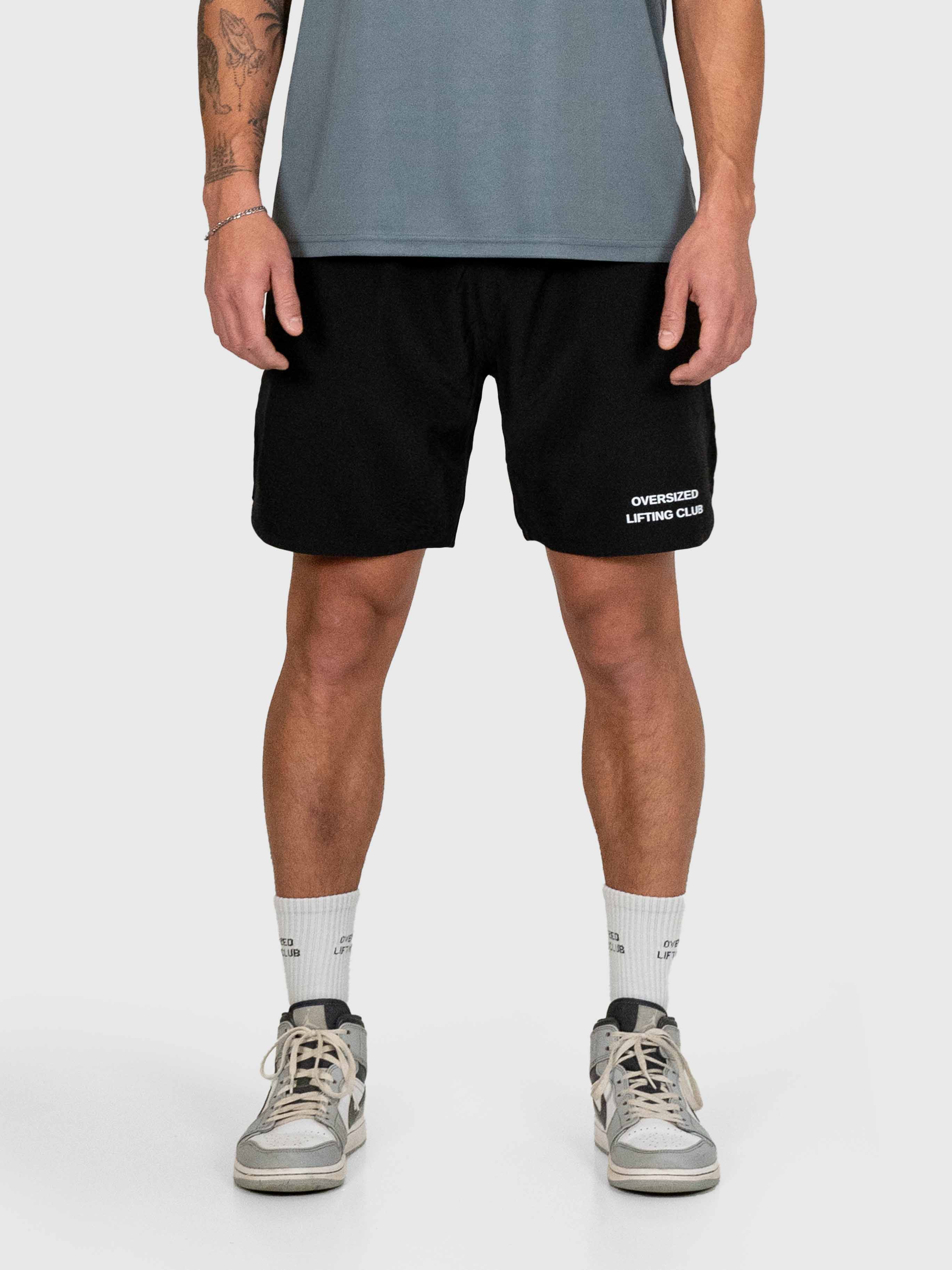 Confidence Tech Shorts - Black/White