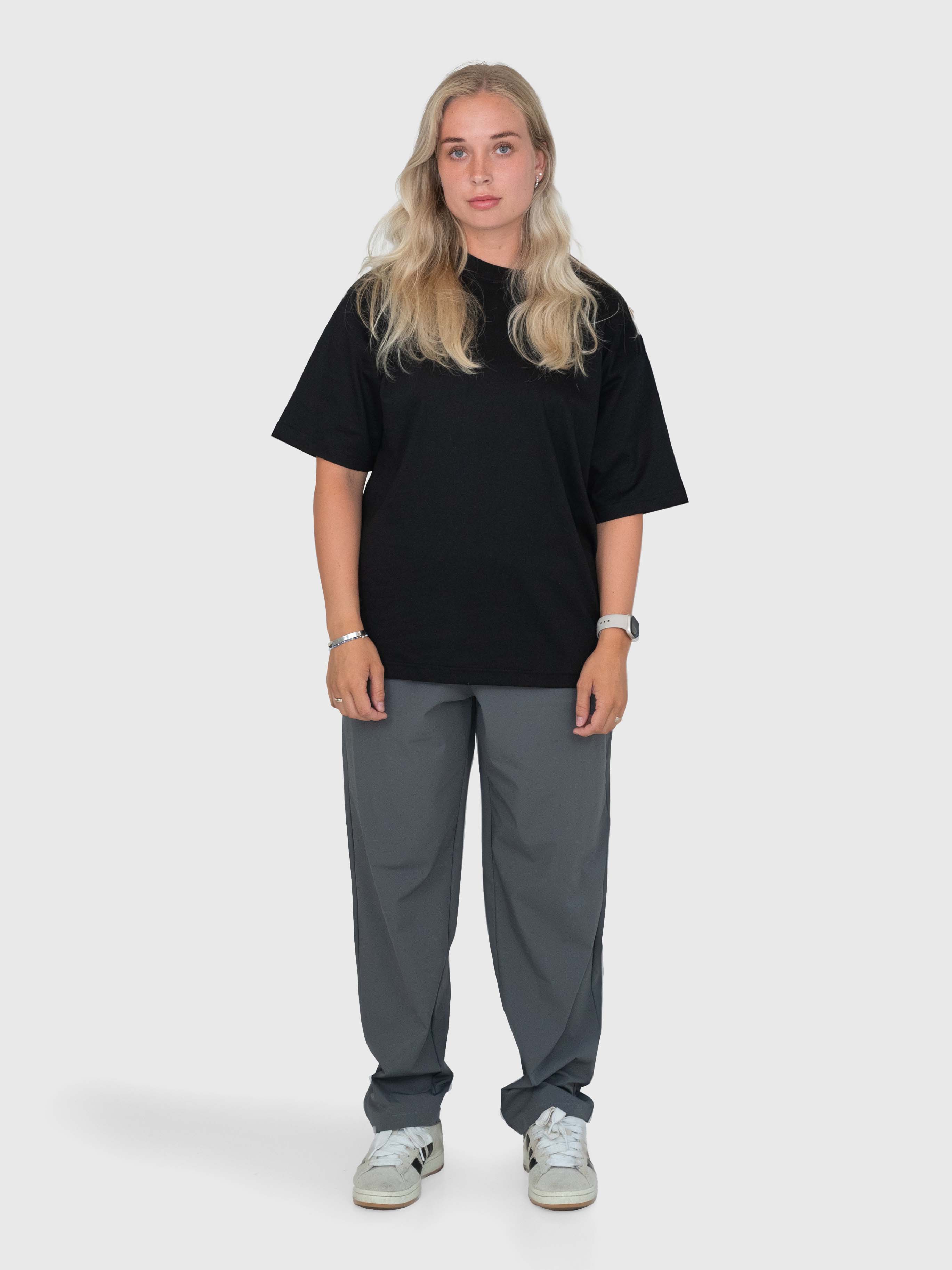 Commitment Box Tee - Black/Saffron Yellow