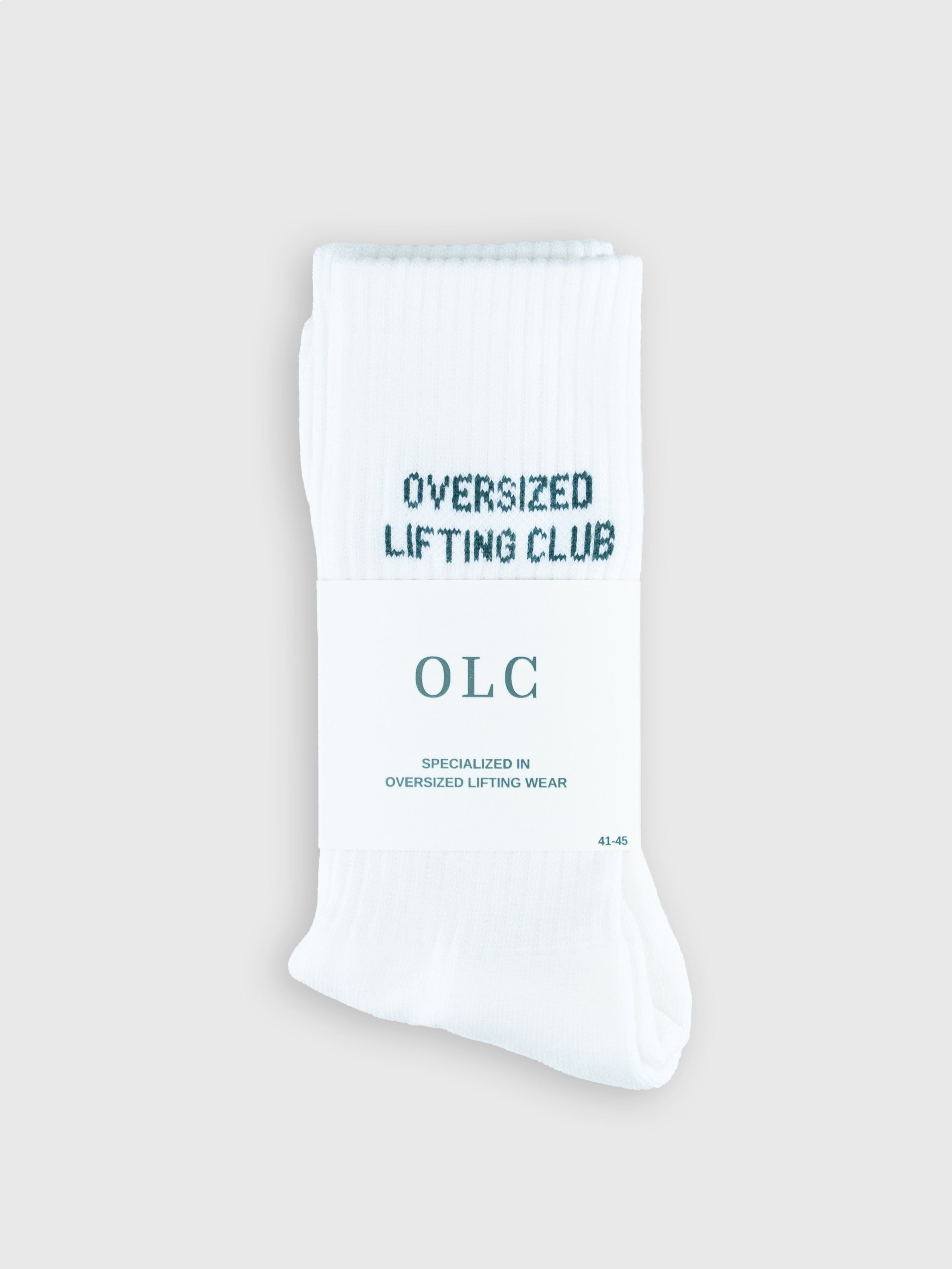 3-Pack: Confidence Socks - Cream White/Forrest Green