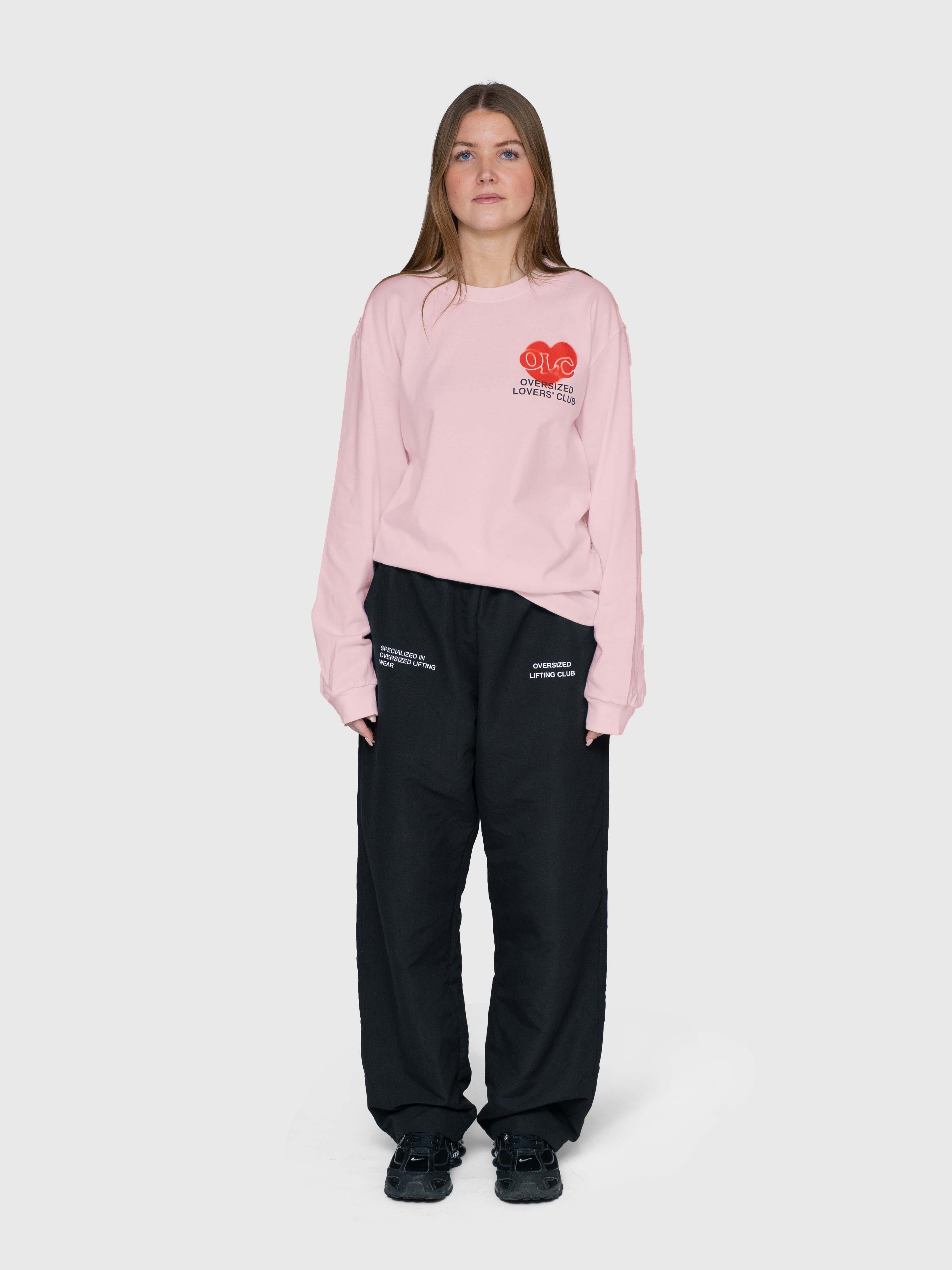 Valentine Graphic Long Sleeve - Pink/Black/Red
