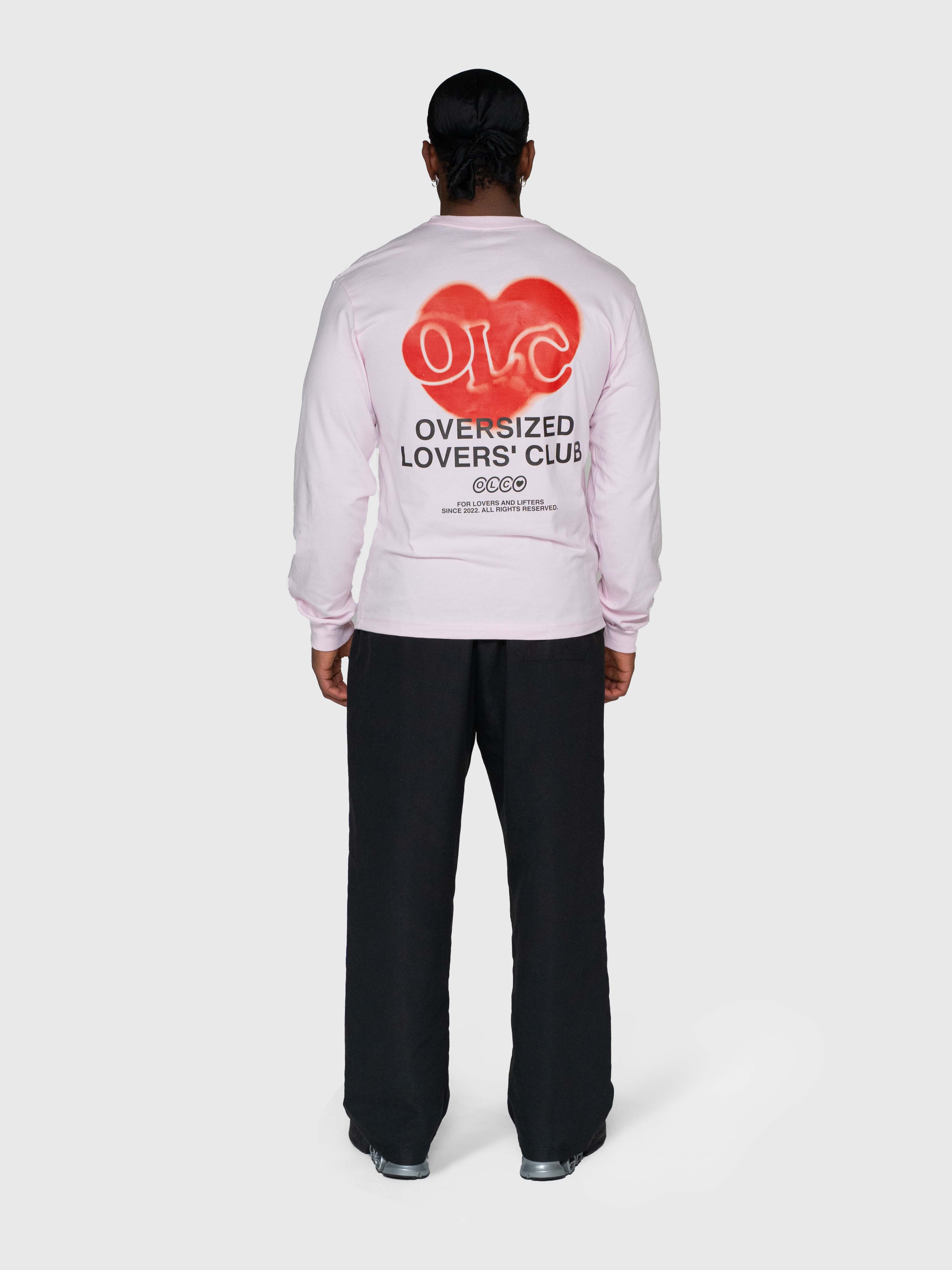 Valentine Graphic Long Sleeve - Pink/Black/Red