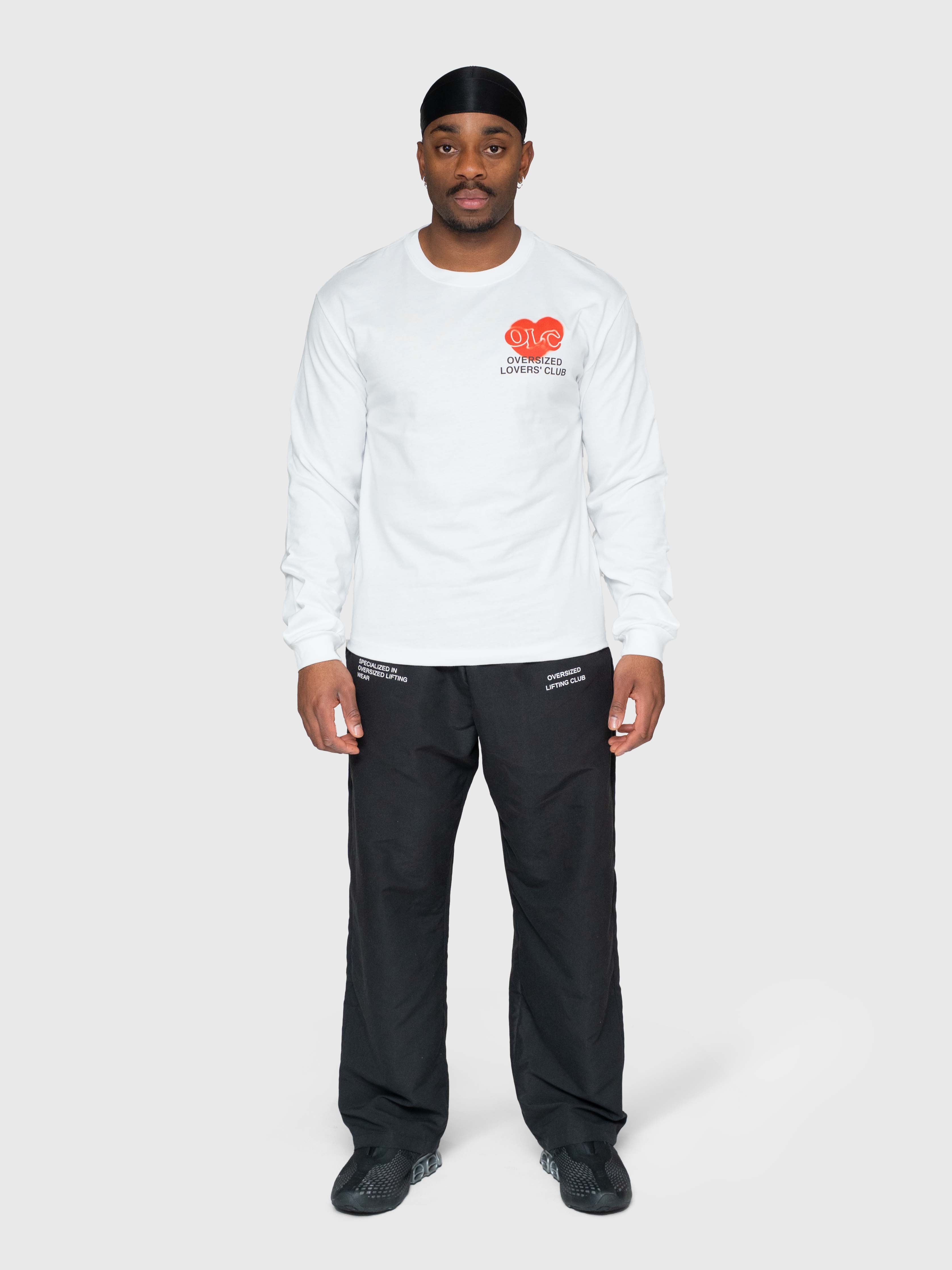 Valentine Graphic Long Sleeve - White/Black/Red