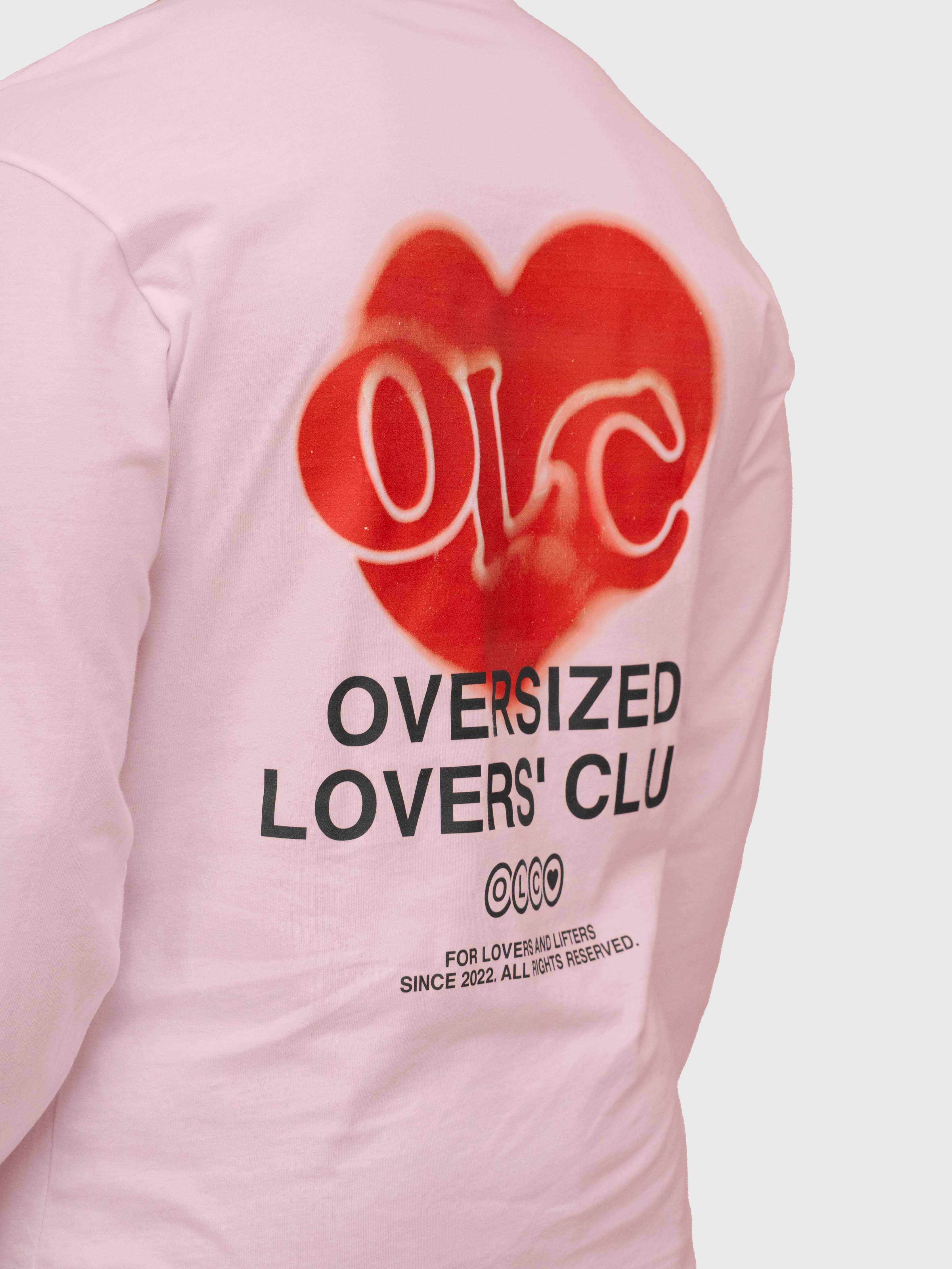 Valentine Graphic Long Sleeve - Pink/Black/Red