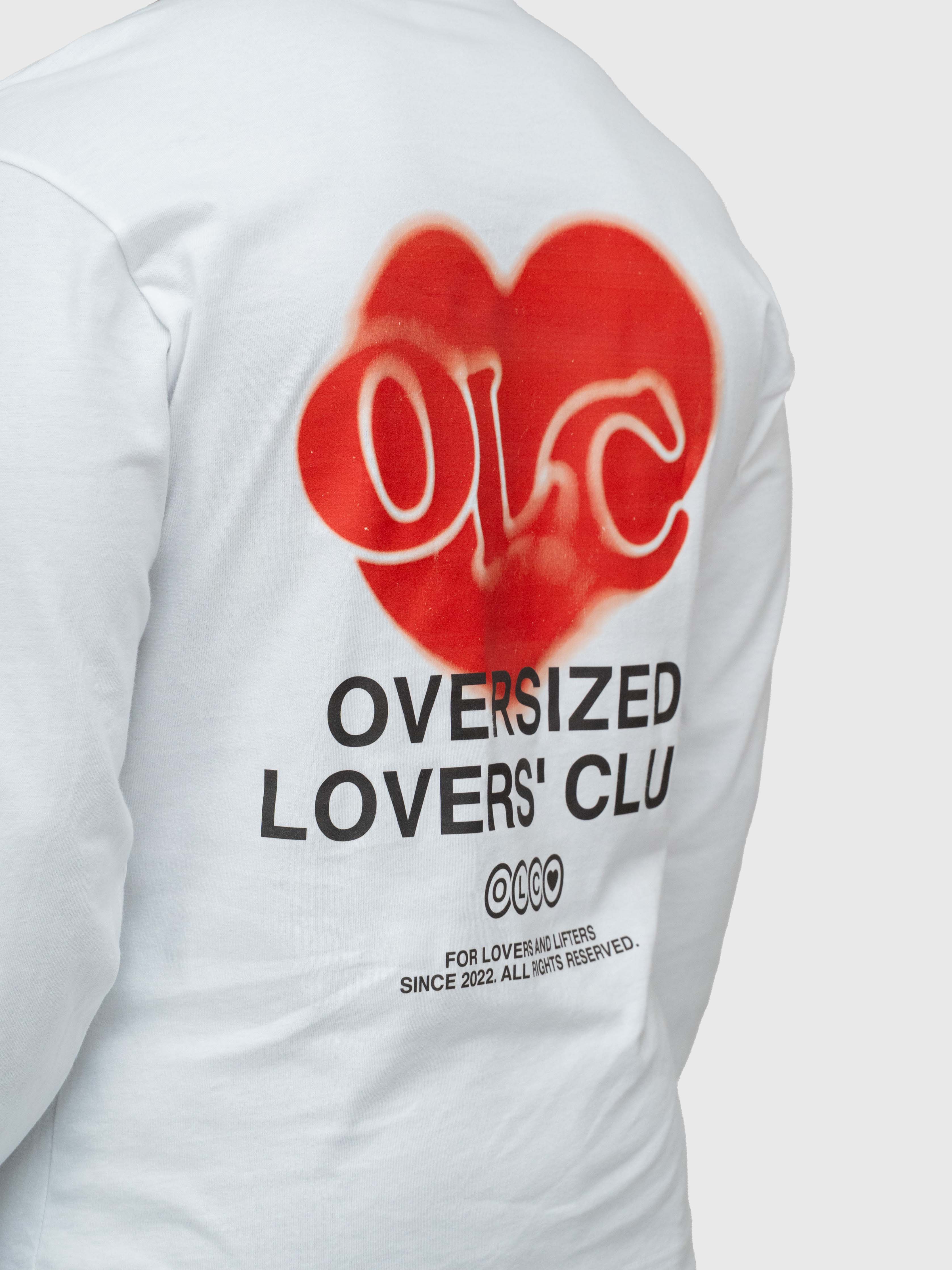 Valentine Graphic Long Sleeve - White/Black/Red