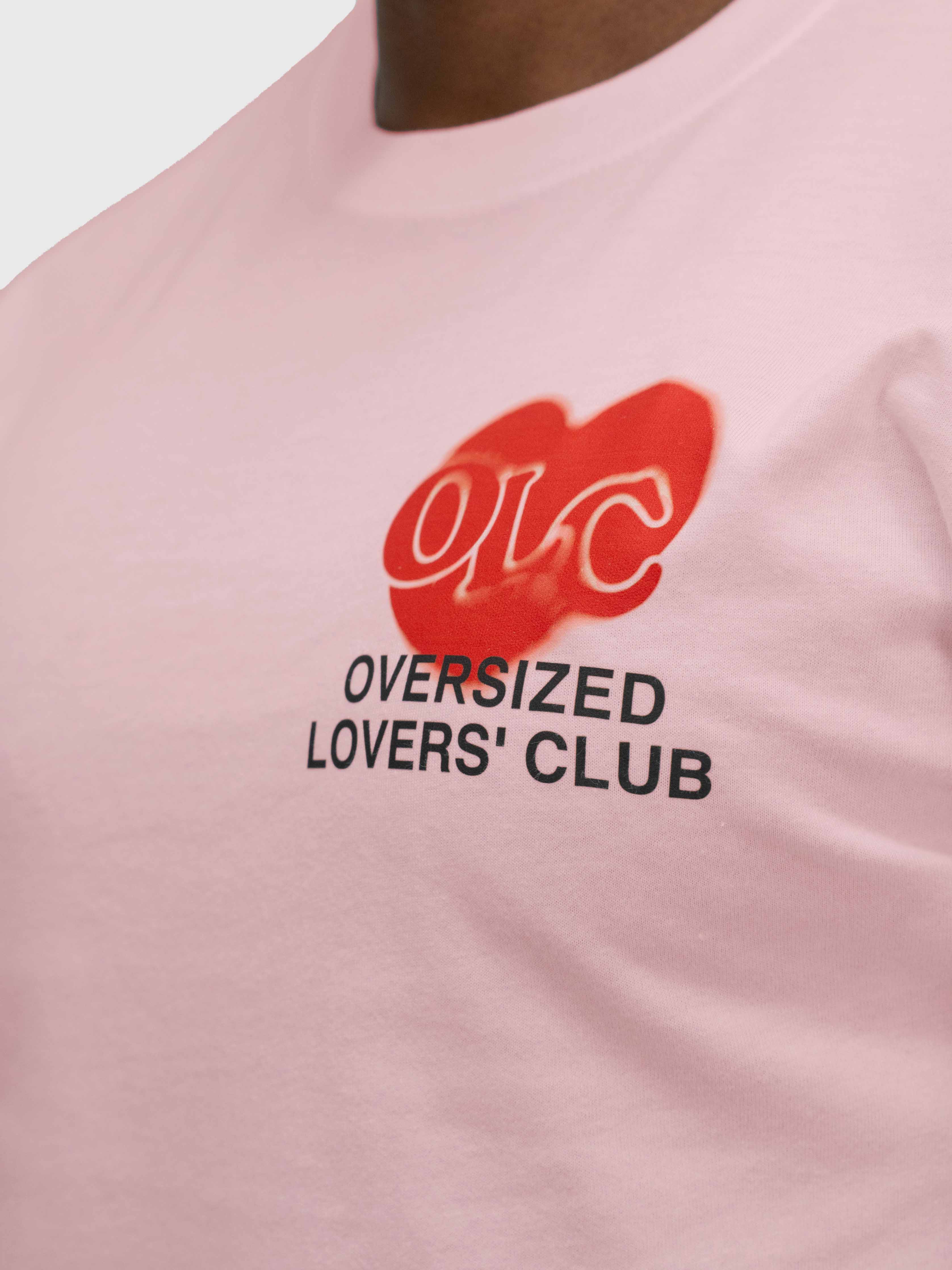 Valentine Graphic Long Sleeve - Pink/Black/Red