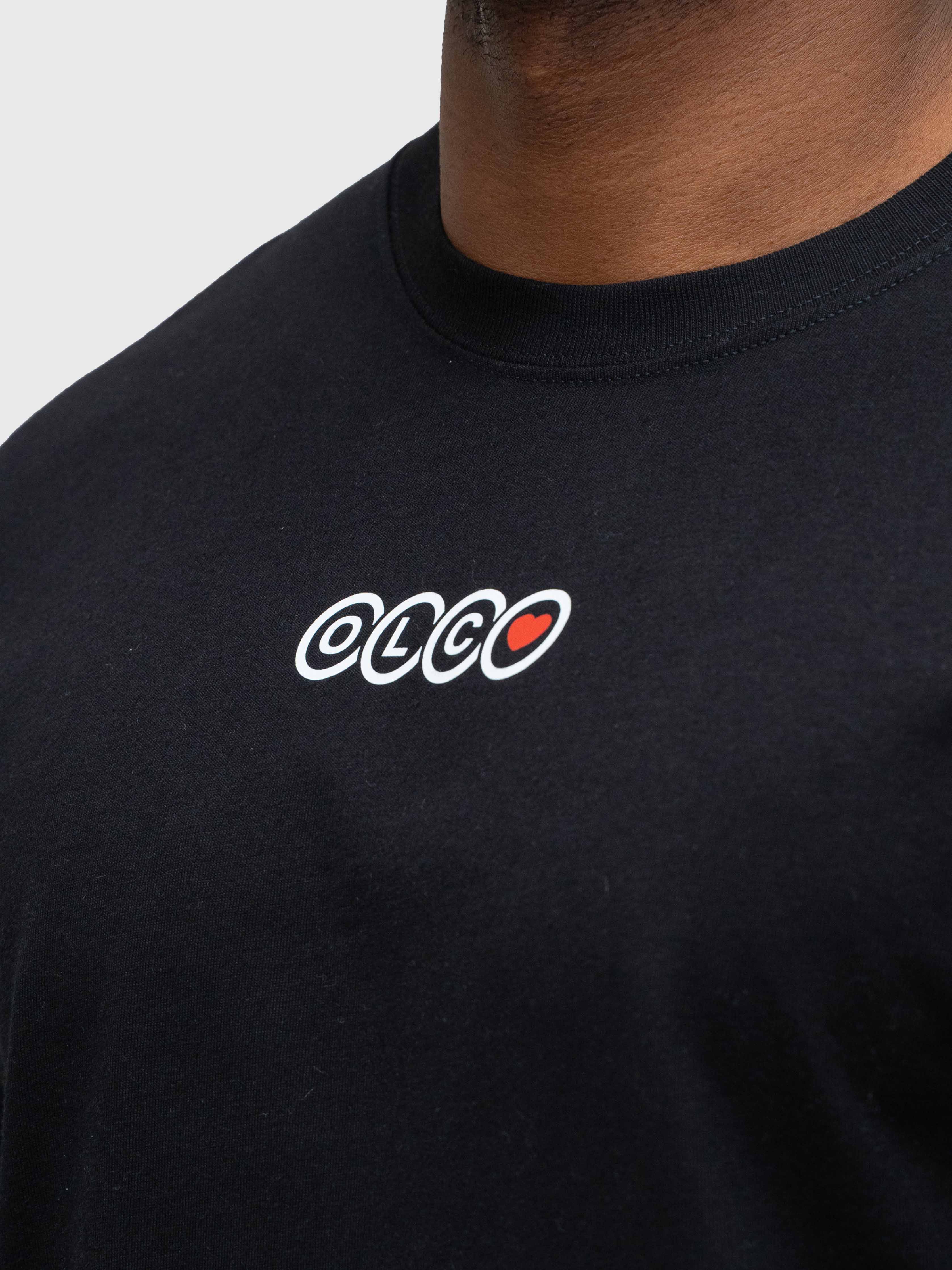 Lovers' Club Long Sleeve - Black/White