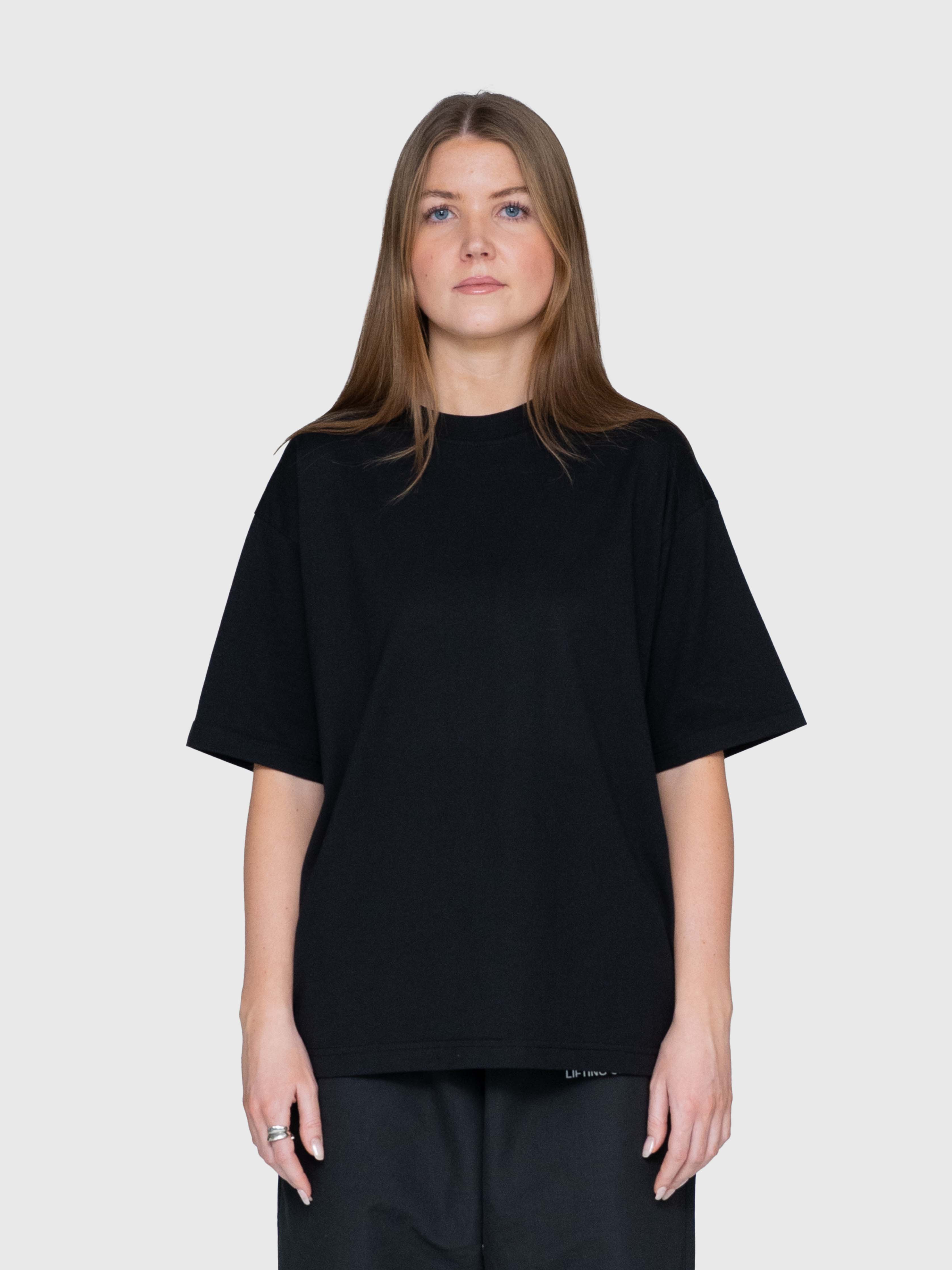 Ex's Box Tee - Black/Pink