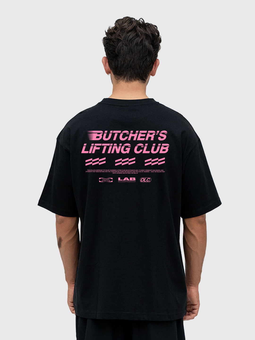 Limited: Butcher's Lab x Oversized Lifting Club Box T-Shirt