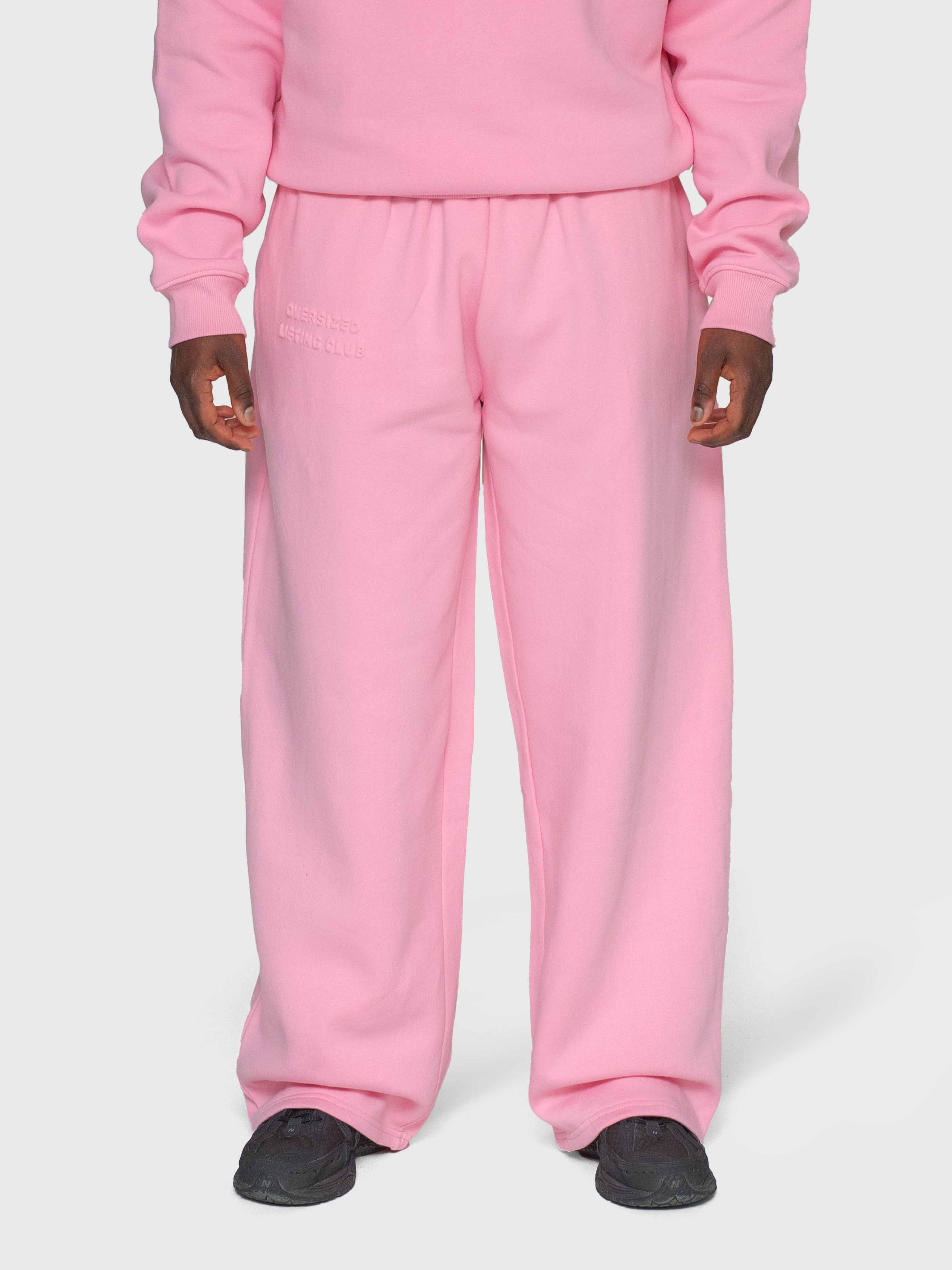 Cloud Baggy Sweatpants - Pink