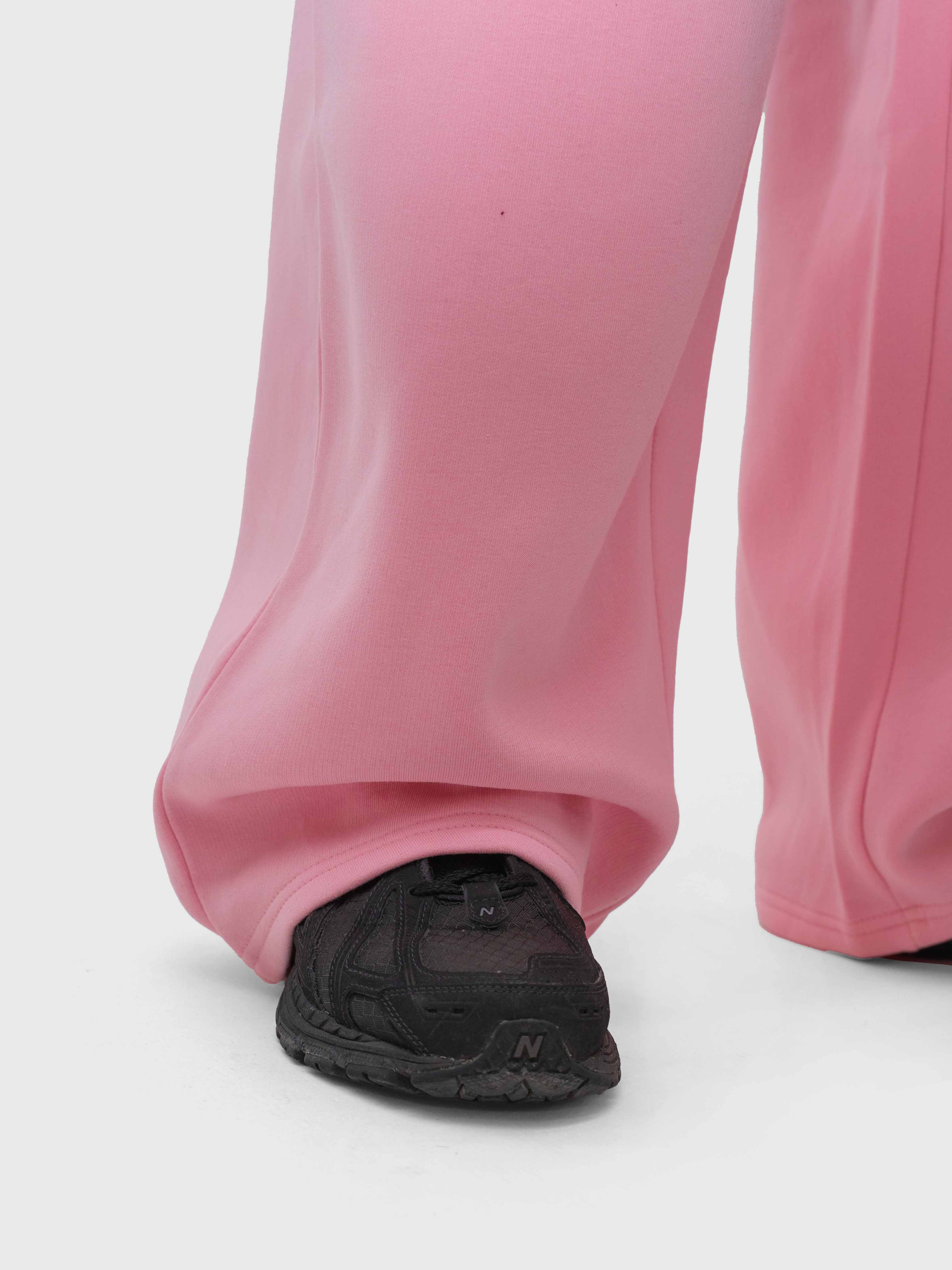 Cloud Baggy Sweatpants - Pink