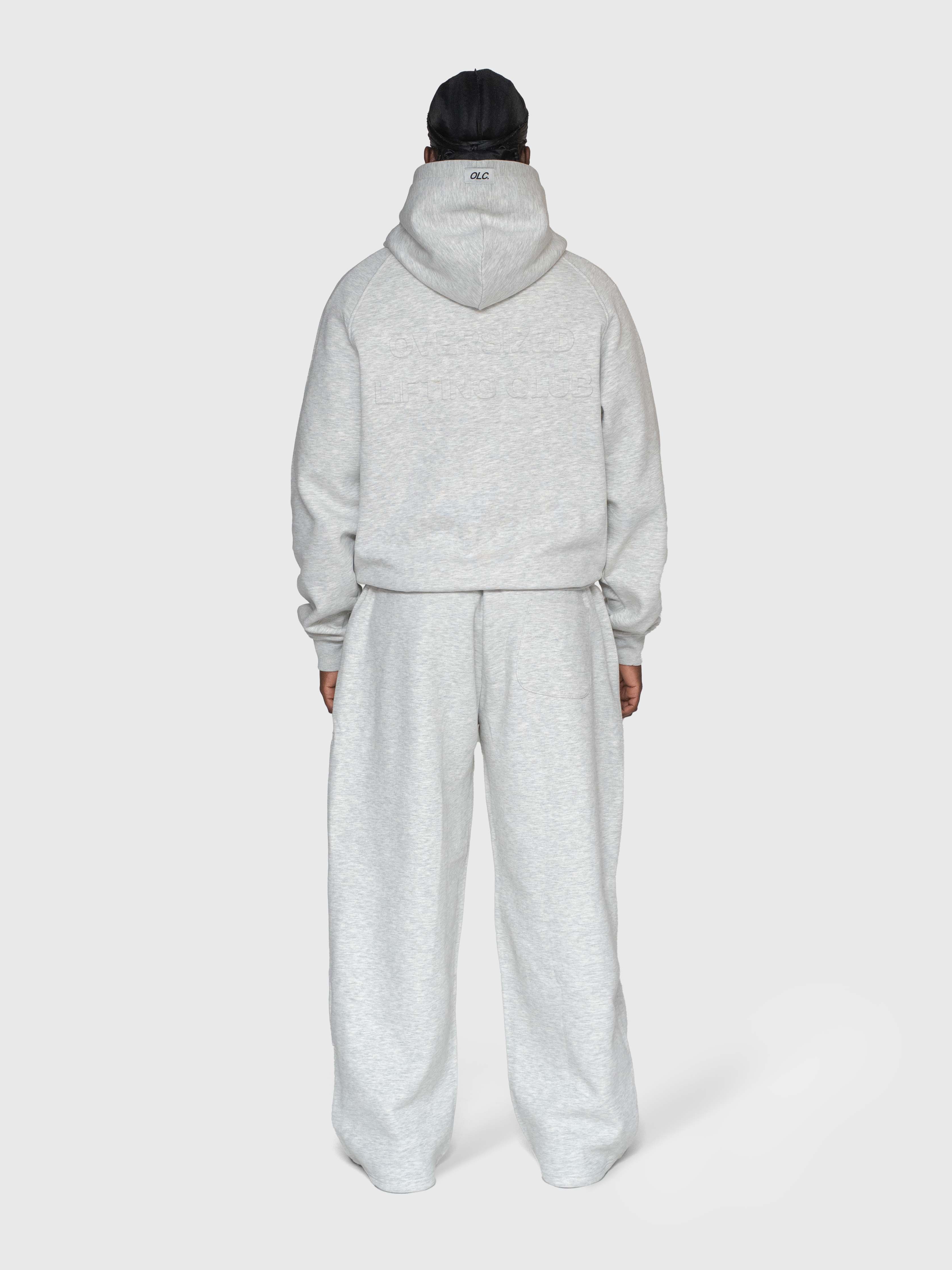 Cloud Raglan Hoodie - Cloudy Grey